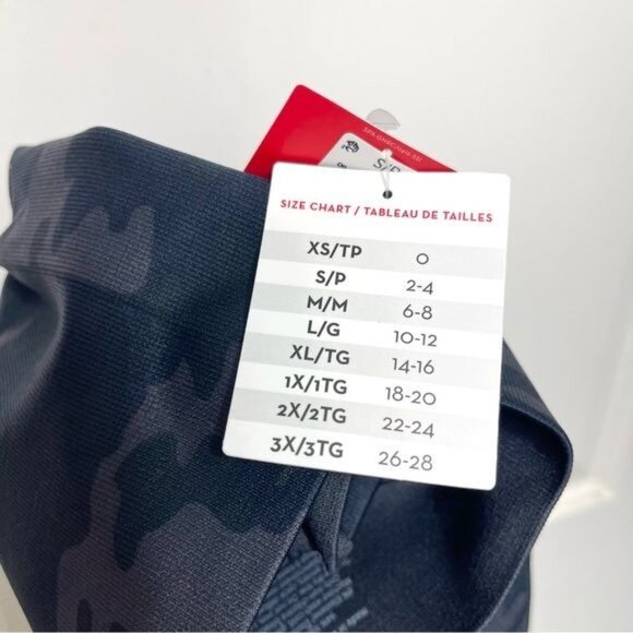 SPANX Look at Me Now High-Waisted Seamless Leggings in Black Camo Size S - Picture 12 of 14